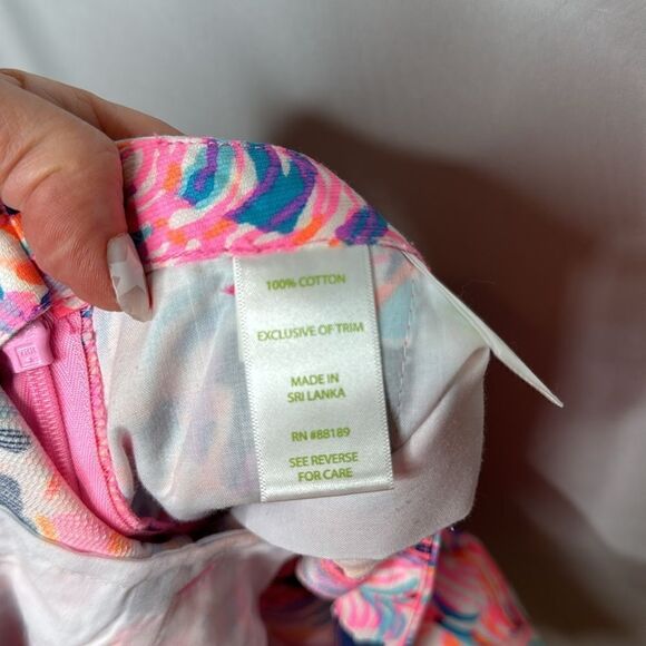 Lilly Pulitzer Magnolia Shorts In Pelican Pink. Size 2. - Picture 7 of 9